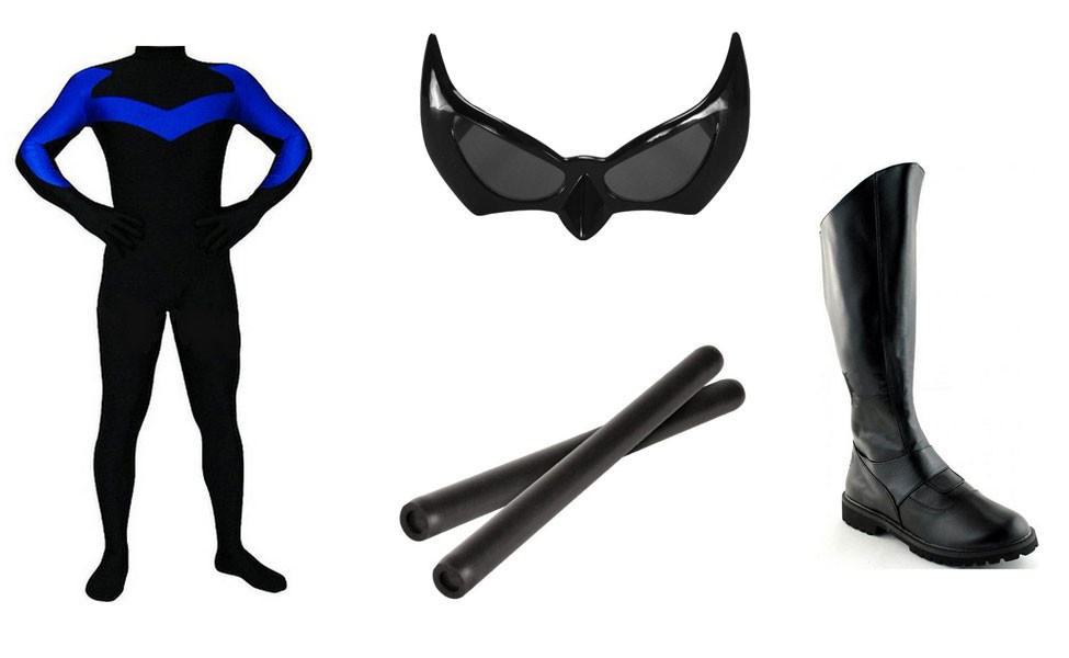Nightwing Costume DIY
 Nightwing Costume