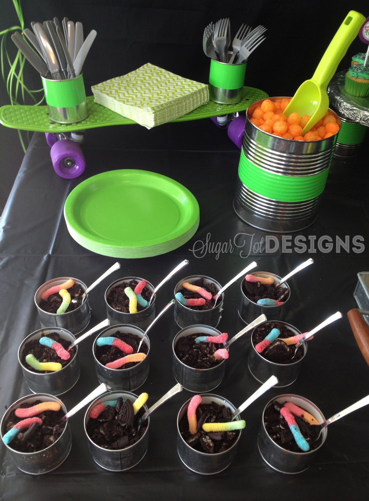 Ninja Turtle Birthday Decorations
 sugartotdesigns Teenage Mutant Ninja Turtle Party