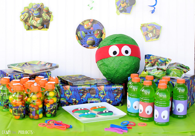 Ninja Turtle Birthday Decorations
 Fun Teenage Mutant Ninja Turtle Party Ideas Dude