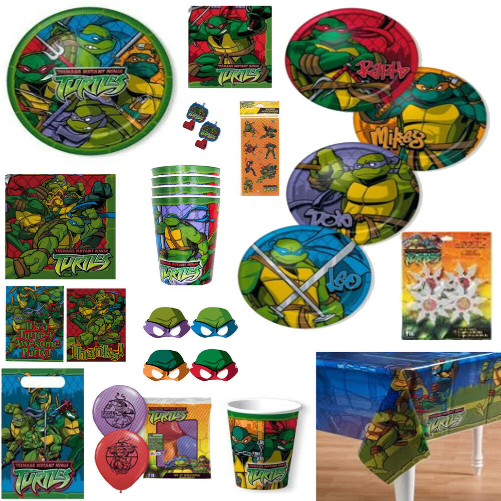 Ninja Turtle Birthday Decorations
 TEENAGE MUTANT NINJA TURTLES Birthday PARTY Supplies