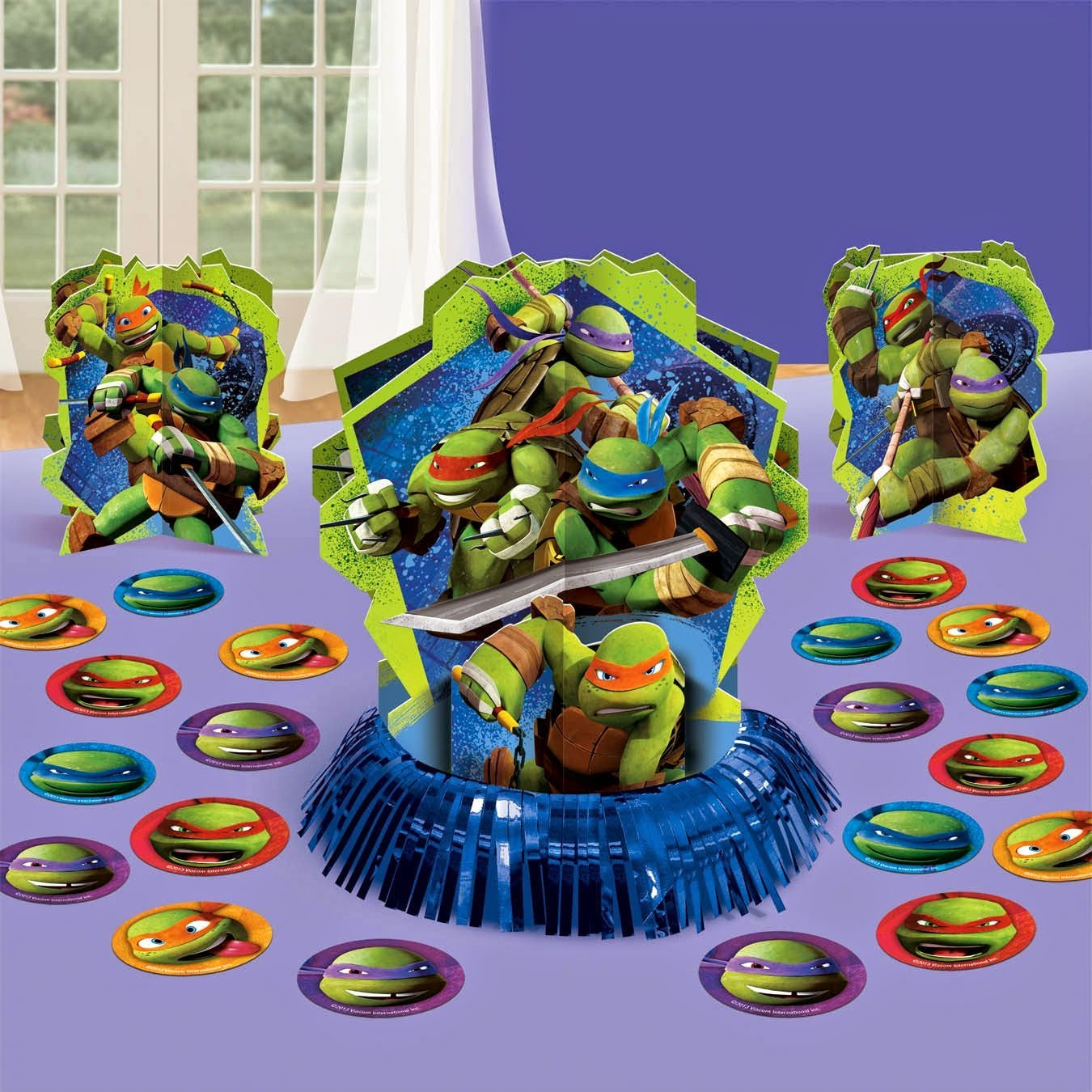 Ninja Turtle Birthday Decorations
 Teenage Mutant Ninja Turtles Themed Birthday Party