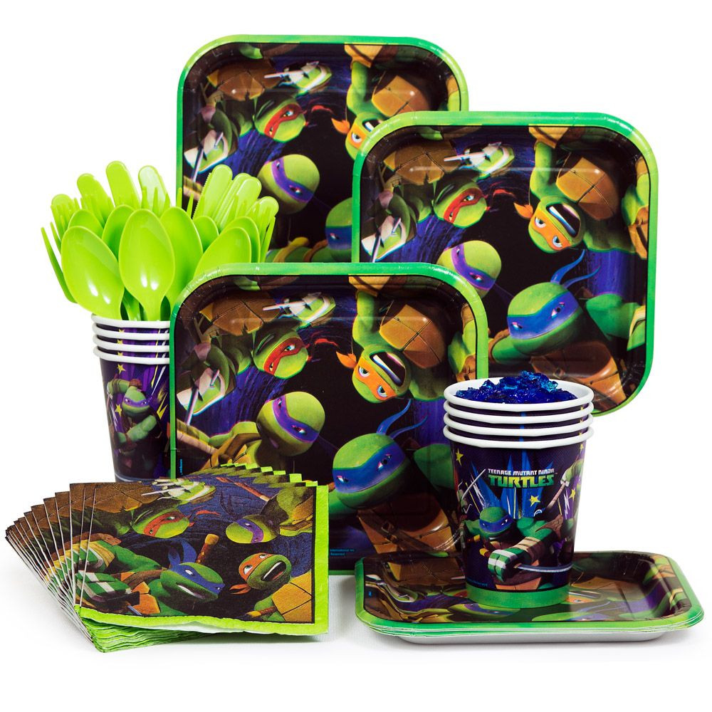 Ninja Turtle Birthday Party Decorations
 Birthday in a Box Hot Deals on Themed Party Supplies
