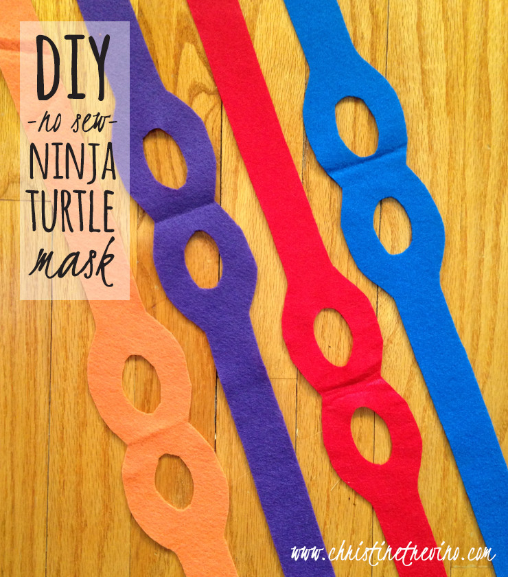 Ninja Turtle Masks DIY
 DIY Ninja Turtle Mask [FREE Printable Pattern]