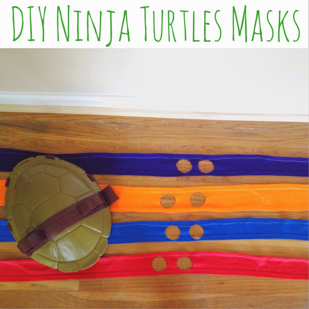 Ninja Turtle Masks DIY
 Table Talk DIY Ninja Turtles Masks