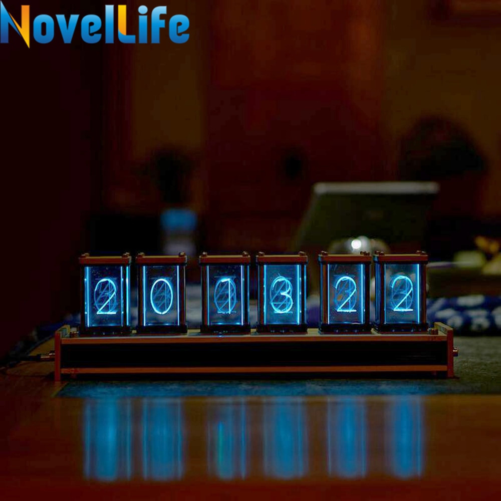 Nixie Tube Clock DIY Kit
 Elekstube 6 Bit RGB LED Glow Digital Clock Nixie Tube