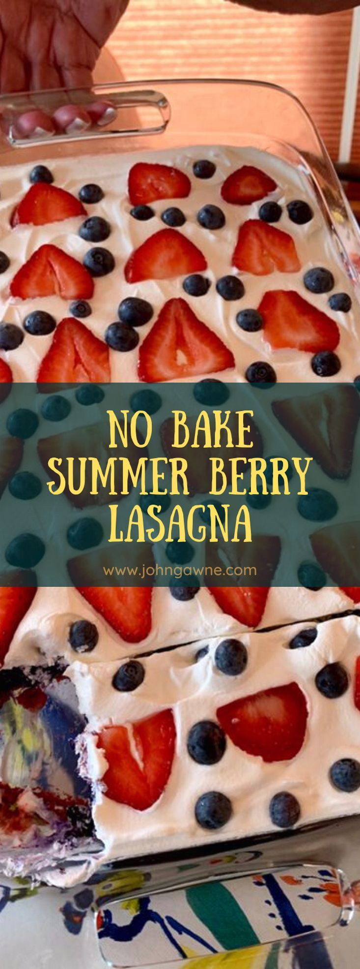 No Bake Summer Berry Lasagna
 No Bake Summer Berry Lasagna in 2020