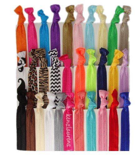 No Crease Hair Ties DIY
 No Crease Hair Ties Hair Accessories 30 Pack By Kenz