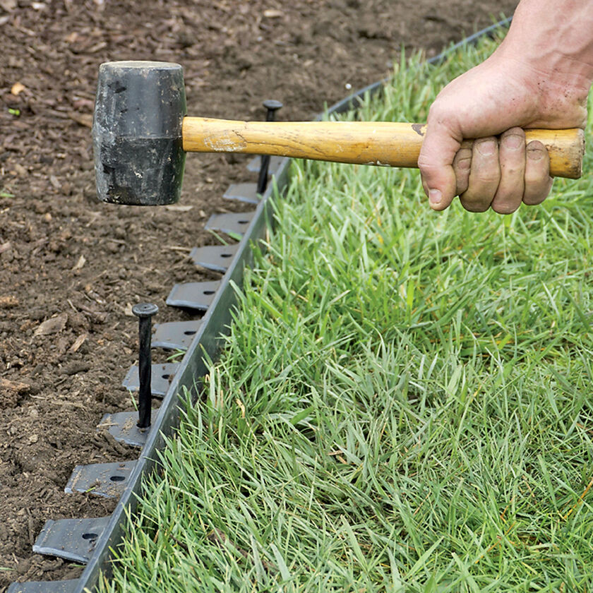 No Dig Landscape Edging
 EasyFlex™ No Dig Garden Edging 50 Metal Landscaping Edging