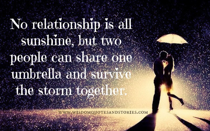 No Relationship Quotes
 Surviving The Storm Quotes QuotesGram