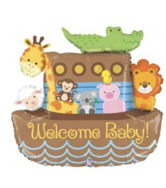 Noah'S Ark Baby Decor
 Noah s Ark Wel e Baby 24" Balloon Baby Shower