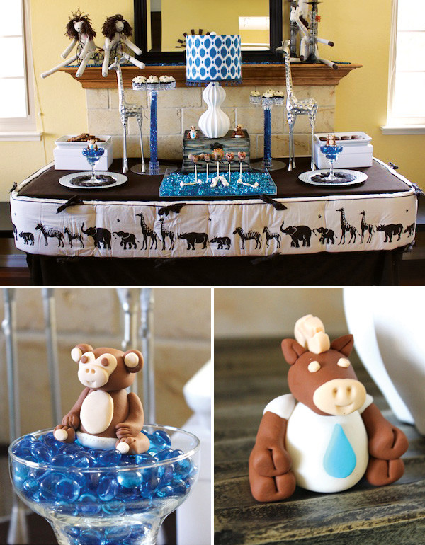 Noah'S Ark Baby Decor
 The Look for Less Noah s Ark Baby Shower Hostess with