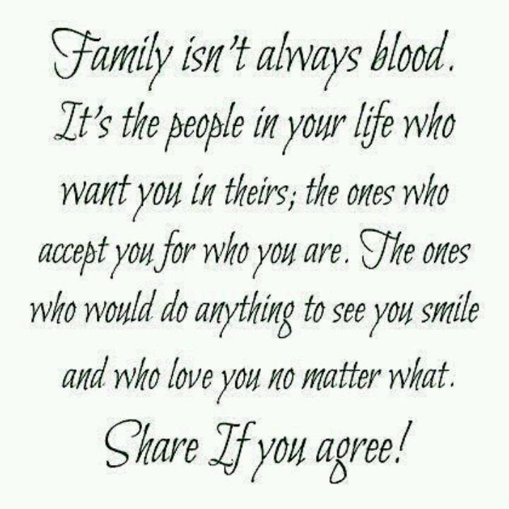 Non Blood Family Quotes
 Non Blood Related Family Quotes QuotesGram