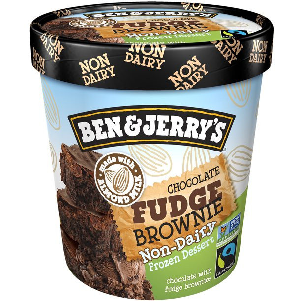 Non Dairy Brownies
 Ben & Jerry s Non Dairy Frozen Dessert Chocolate Fudge