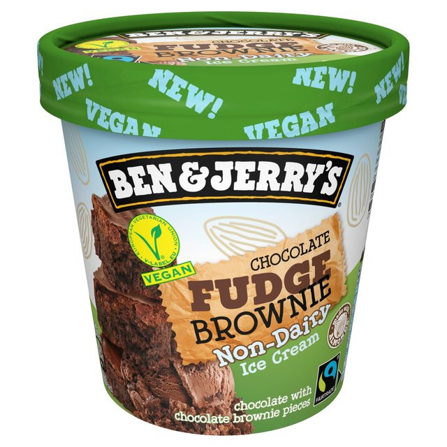 Non Dairy Brownies
 Ben & Jerry s Non Dairy Chocolate Fudge Brownie Ice Cream