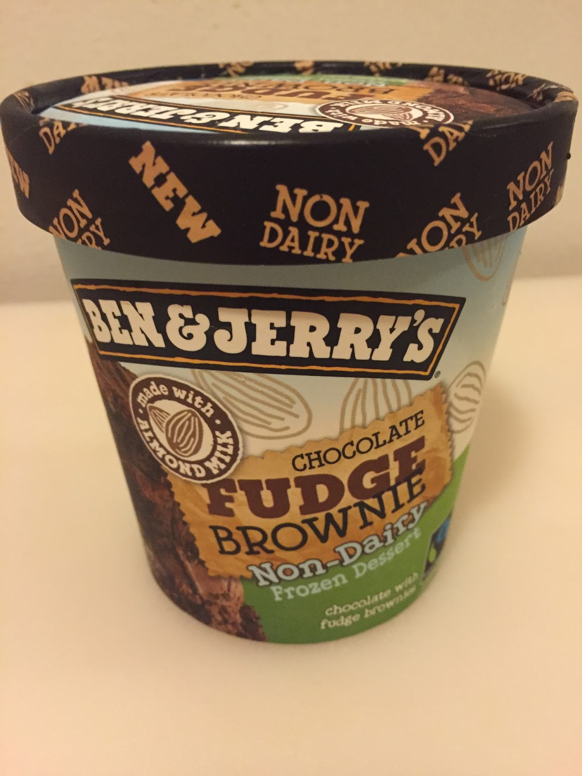 Non Dairy Brownies
 Ben & Jerry s Non Dairy Chocolate Fudge Brownie