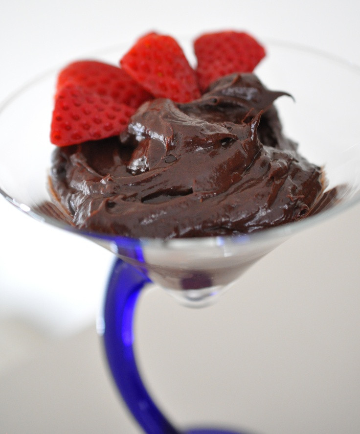 Non Dairy Chocolate Mousse
 Non dairy gluten free sugar free chocolate mousse All