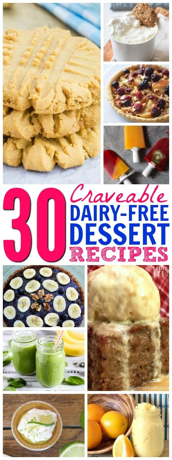 Non Dairy Dessert
 30 Delicious Non Dairy Desserts The Soccer Mom Blog