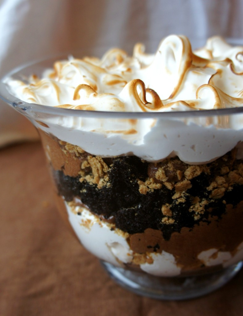 Non Dairy Dessert
 S mores Trifle Non dairy all delicious JewhungryJewhungry