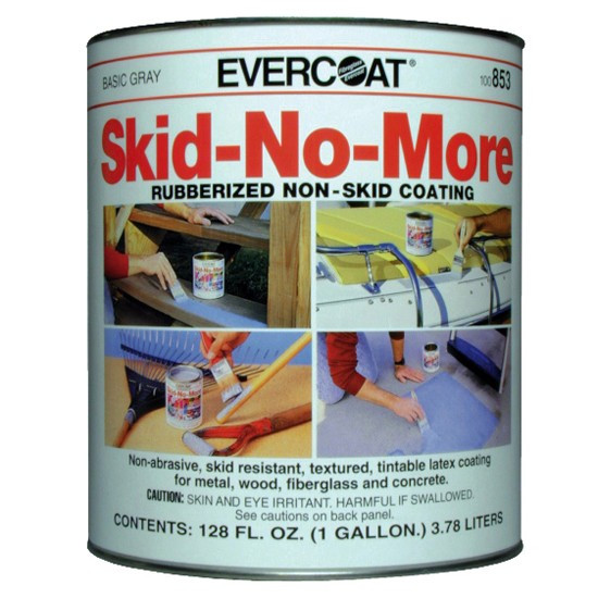 Non Skid Deck Paint
 Evercoat Skid No More Surface Coating Non Skid Gallon