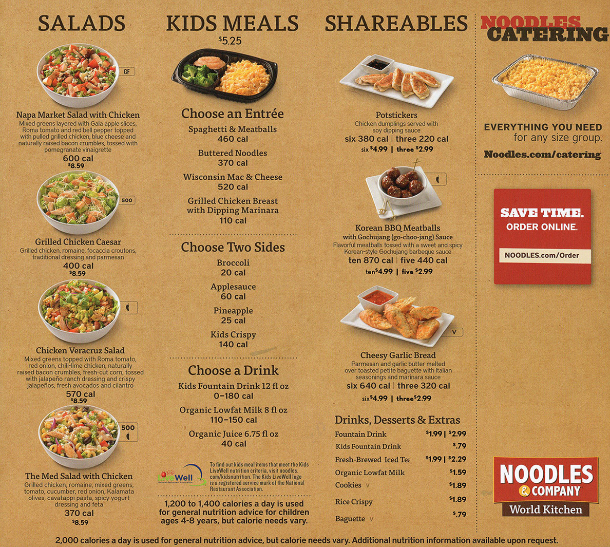 Noodles &amp; Company Lincoln Ne
 Noodles & pany Delivery Menu With Real Prices