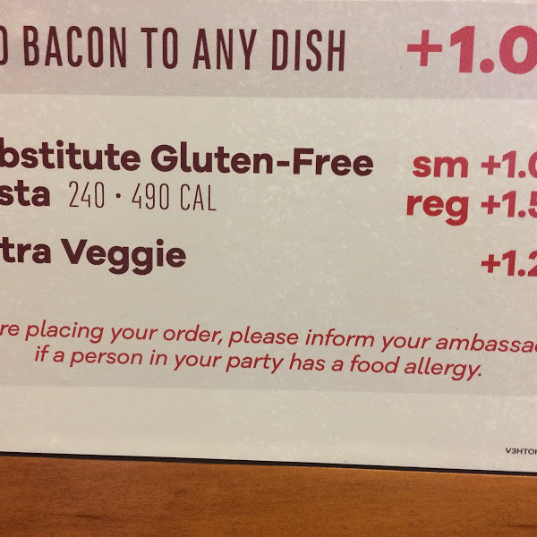 Noodles &amp; Company Lincoln Ne
 Gluten Free at Noodles and pany Gluten Free Menu