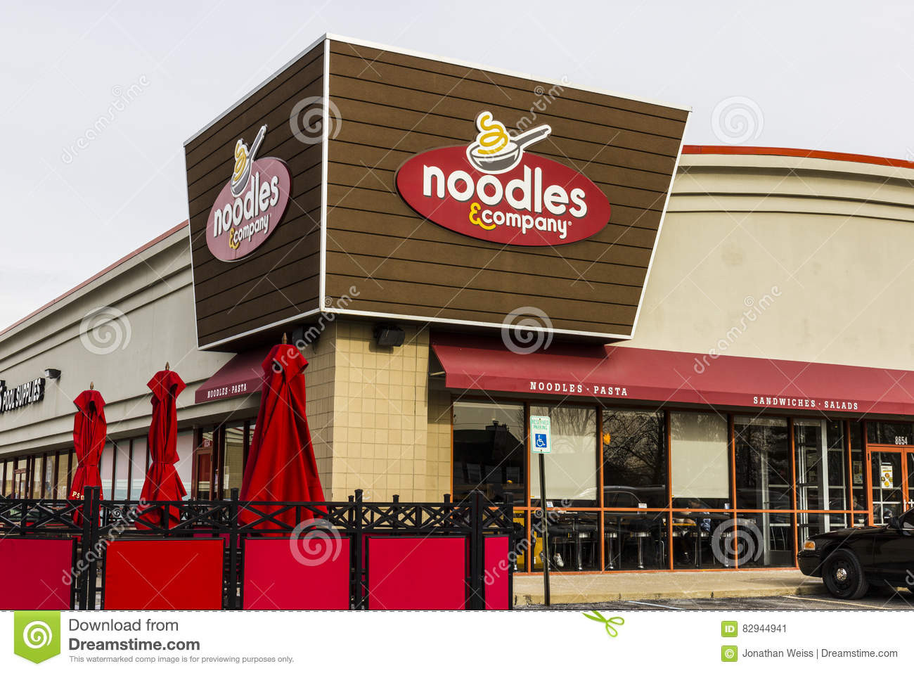 Noodles And Company Fishers
 Indianapolis Circa December 2016 Noodles & pany Fast