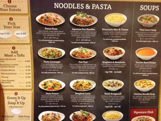Noodles Menu Prices
 Noodles & pany Asian Fusion Washington DC Yelp
