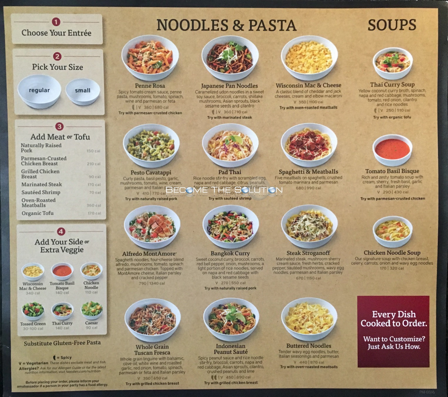 Noodles Menu Prices
 Noodles And pany Carry Out Menu Chicago