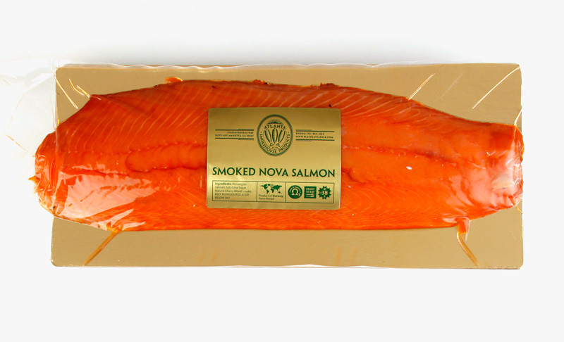 Nova Smoked Salmon
 Cold Smoked Nova Salmon sliced 2 5 3 0 lb
