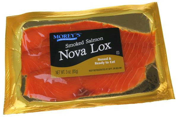 Nova Smoked Salmon
 Morey s Smoked Salmon Nova Lox