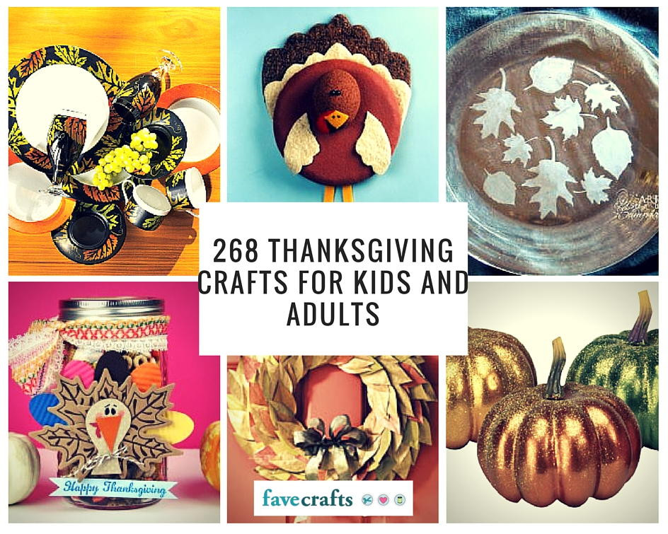 November Crafts For Adults
 268 Thanksgiving Crafts for Kids and Adults