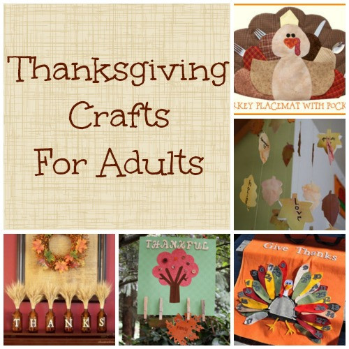 November Crafts For Adults
 Thanksgiving Crafts For Adults Making Time for Mommy