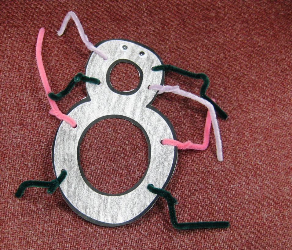 Number Crafts For Preschoolers
 Preschool Storytime Crafts Number Eight Spider