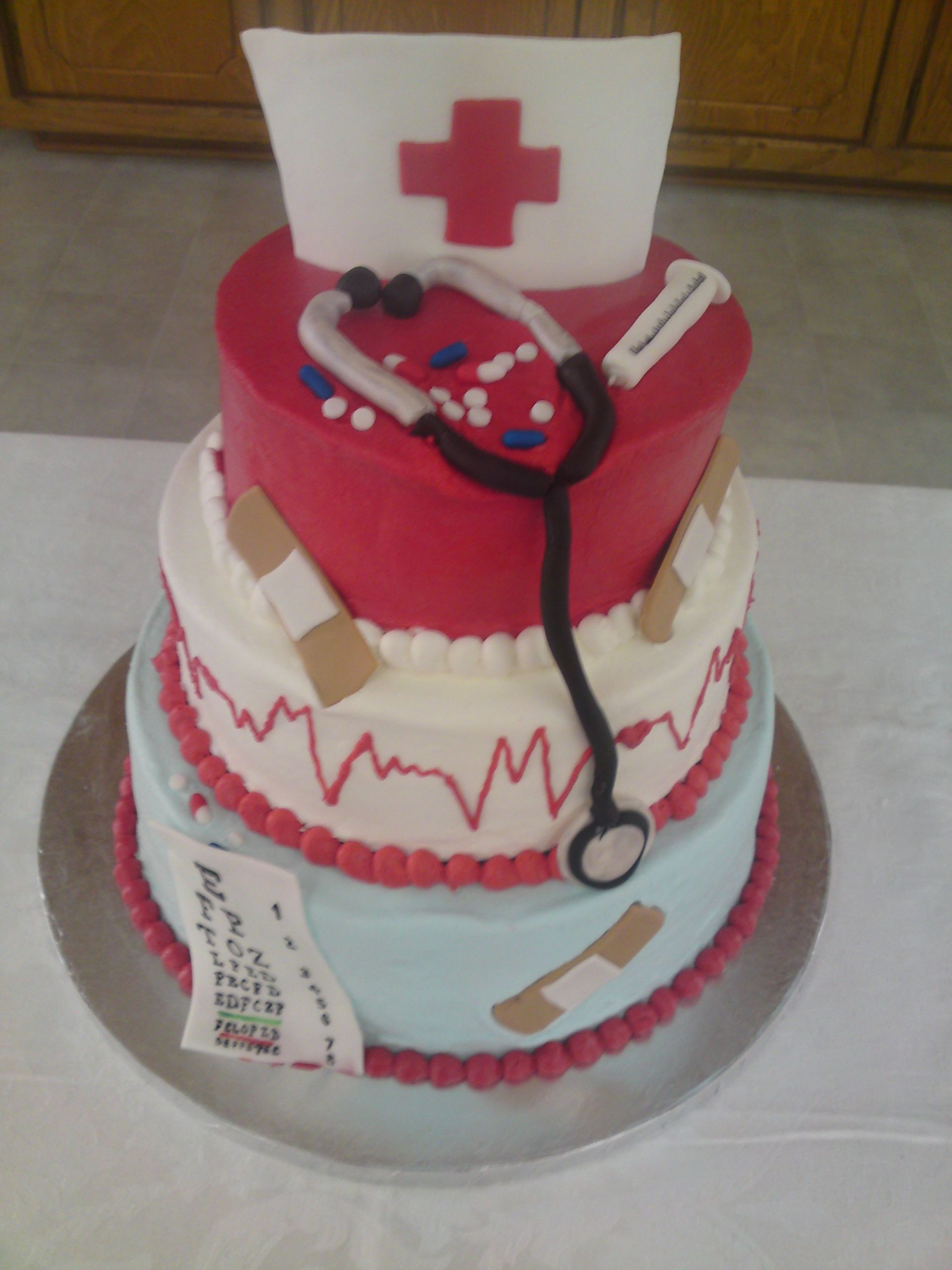 Nurse Retirement Party Ideas
 Nurse Retirement Cake — cakepins