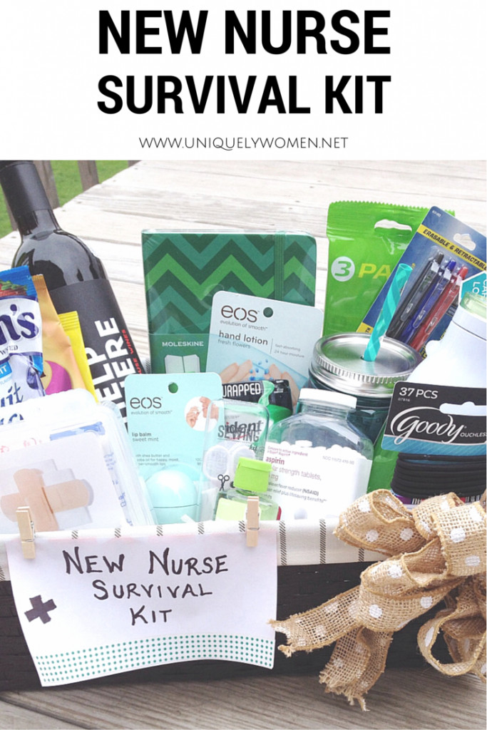 Nursing School Graduation Gift Ideas
 DIY New Nurse Survival Kit