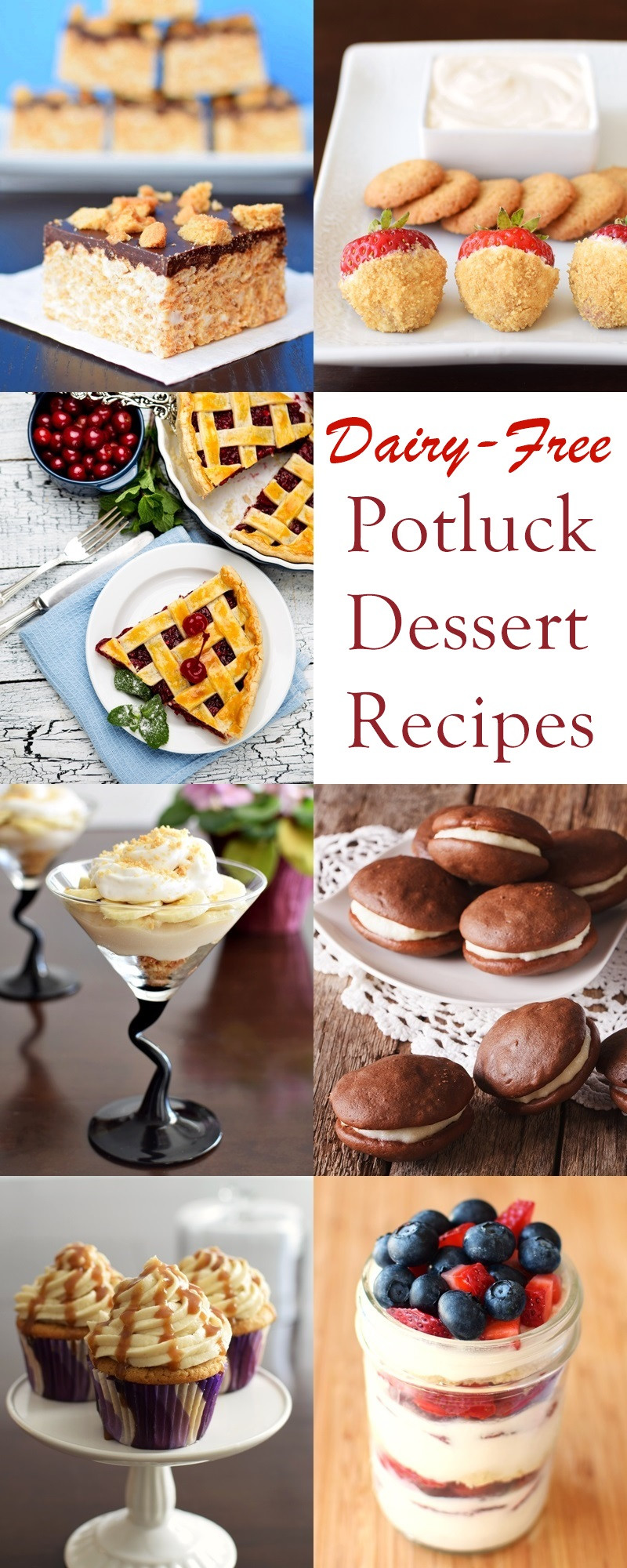 Nut Free Desserts
 22 Dairy Free Potluck Dessert Recipes Everyone Will Love