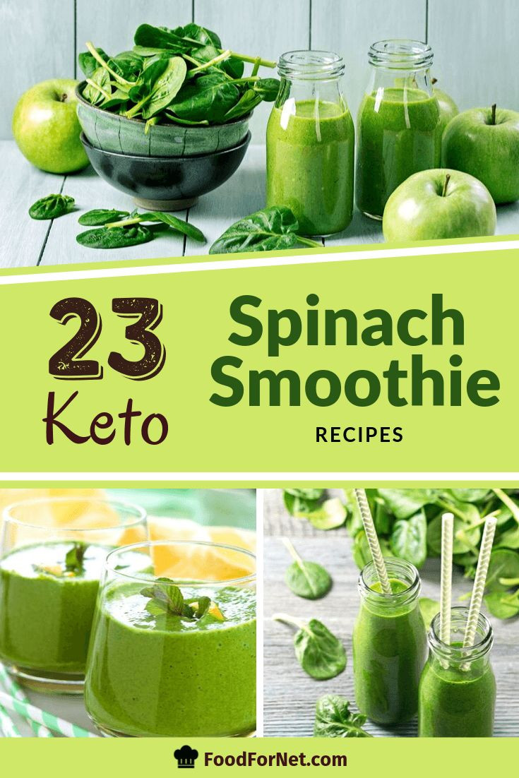 Nutritionist Smoothie Recipes
 23 Keto Spinach Smoothie Recipes For A Nutritional Boost
