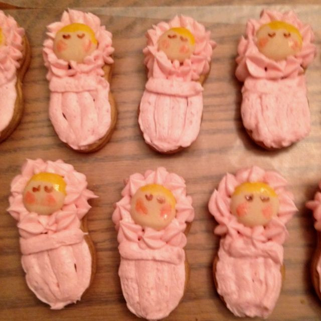 Nutter Butter Baby Shower Cookies
 Nutter Butter Babies I made these for a baby shower