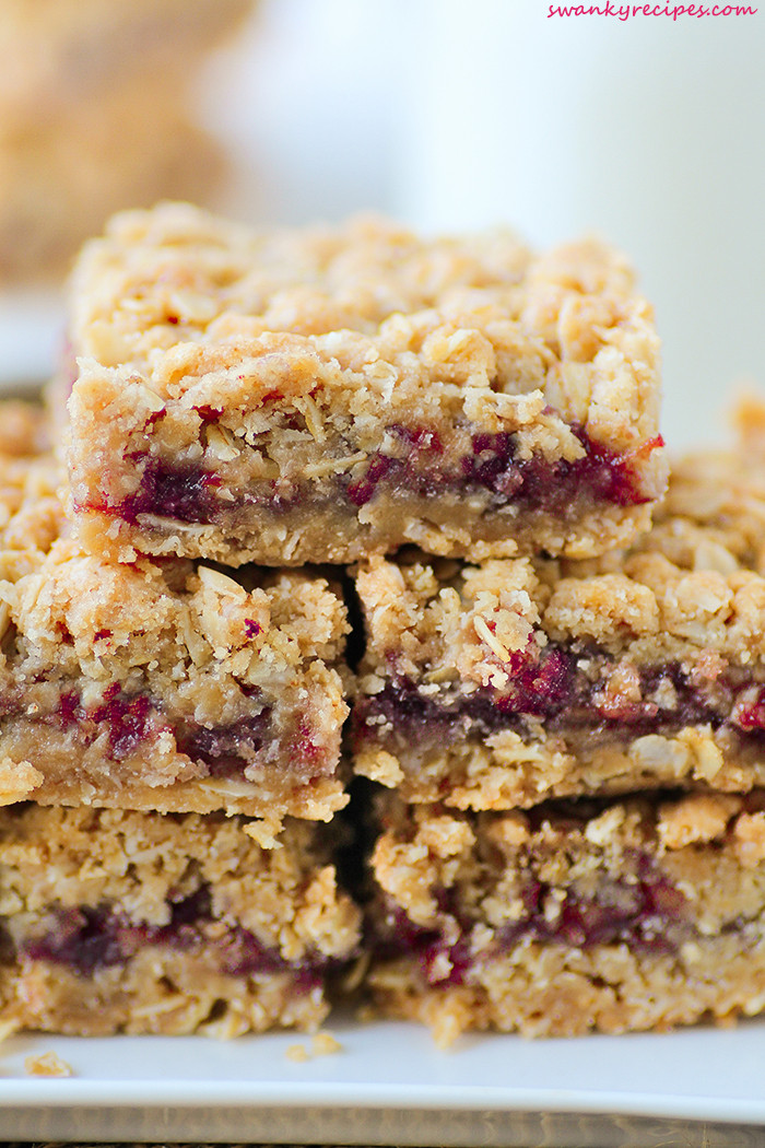 Oatmeal Breakfast Bars Recipes
 Strawberry Oatmeal Jam Bars Swanky Recipes