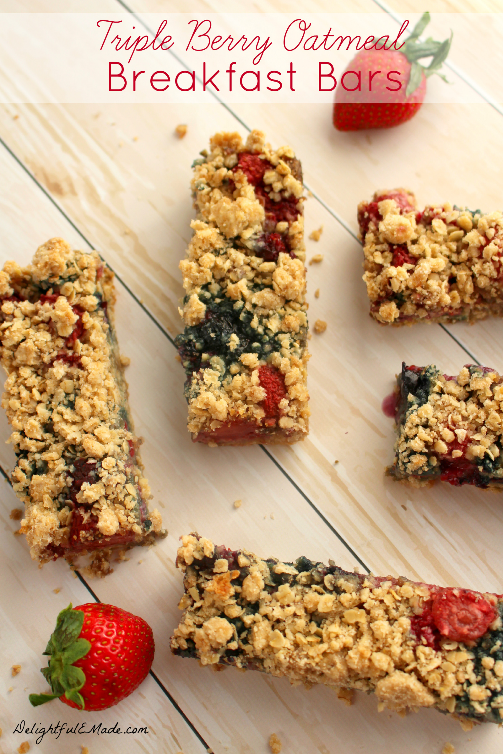 Oatmeal Breakfast Bars Recipes
 Triple Berry Oatmeal Breakfast Bars my best Oatmeal