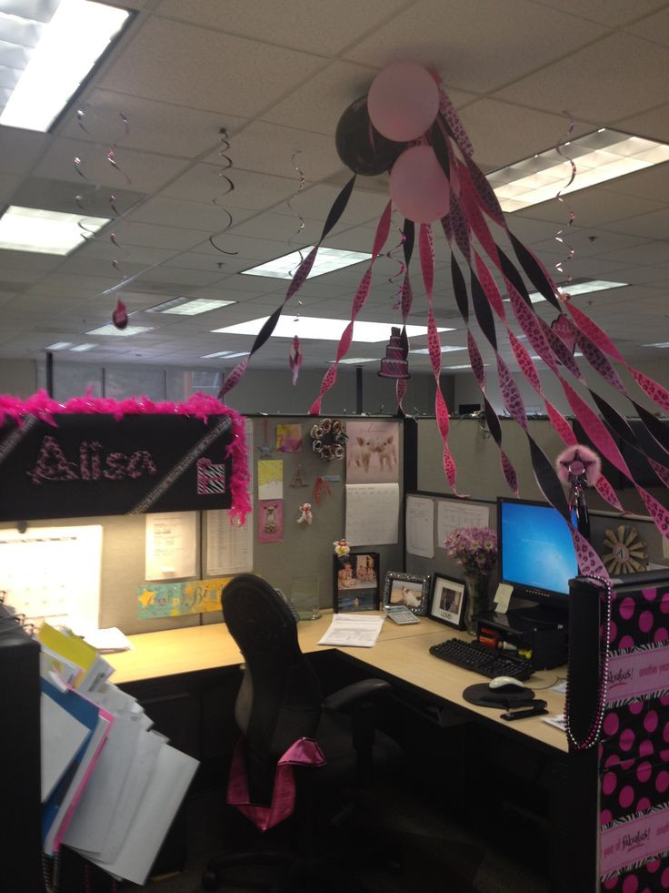 Office Birthday Decoration Ideas
 How To Decorate A Cubicle At Work For Birthday