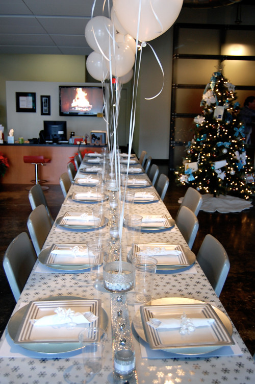 Office Holiday Party Ideas
 Winter Wonderland Themed pany Christmas Party on a $50