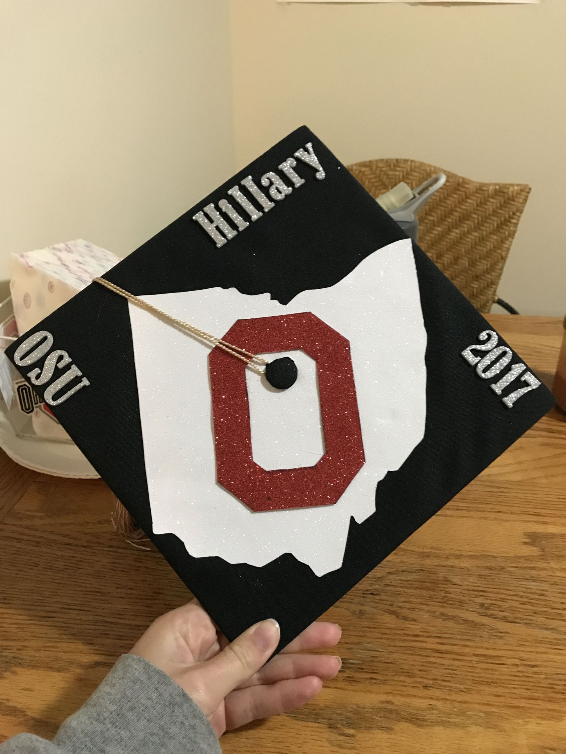 Ohio State Graduation Party Ideas
 DIY Ohio State Grad Cap