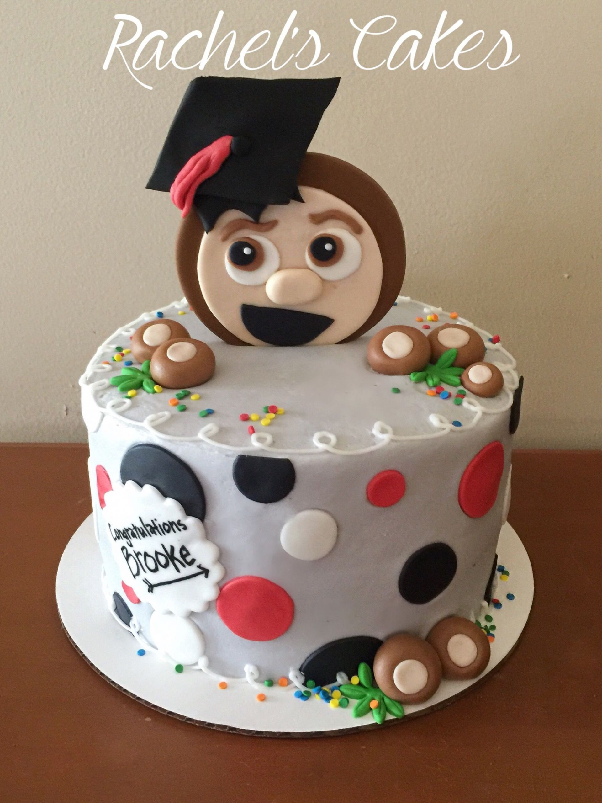 Ohio State Graduation Party Ideas
 Ohio State Graduation cake in 2019