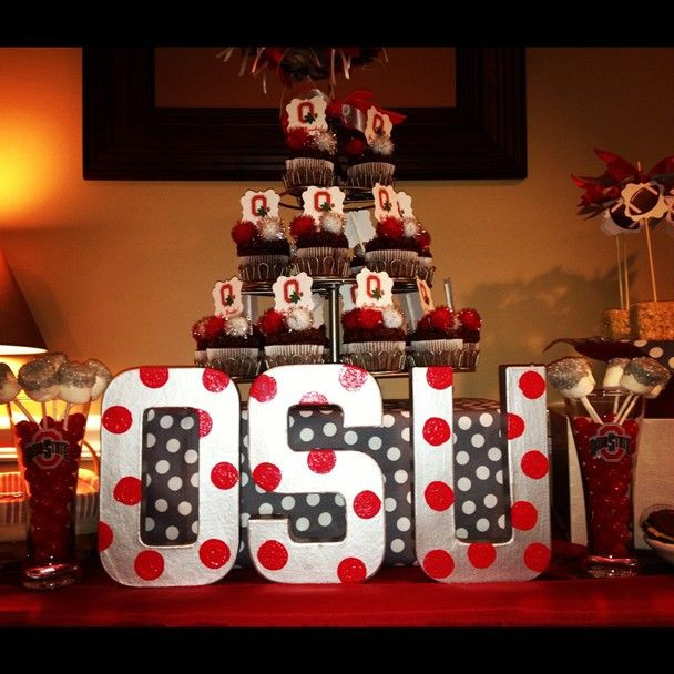 Ohio State Graduation Party Ideas
 We Heart Parties Party Information Ohio State Football