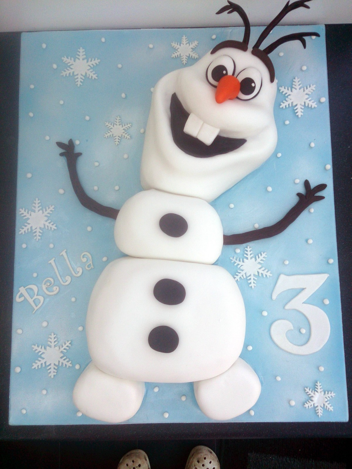 Olaf Birthday Cake
 Frozen Olaf Birthday Cake Susie s Cakes