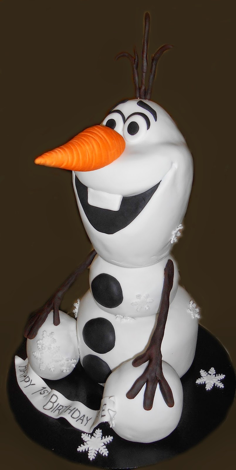 Olaf Birthday Cake
 Nada s cakes 3D Olaf Birthday Cake by Nada s Cakes Canberra