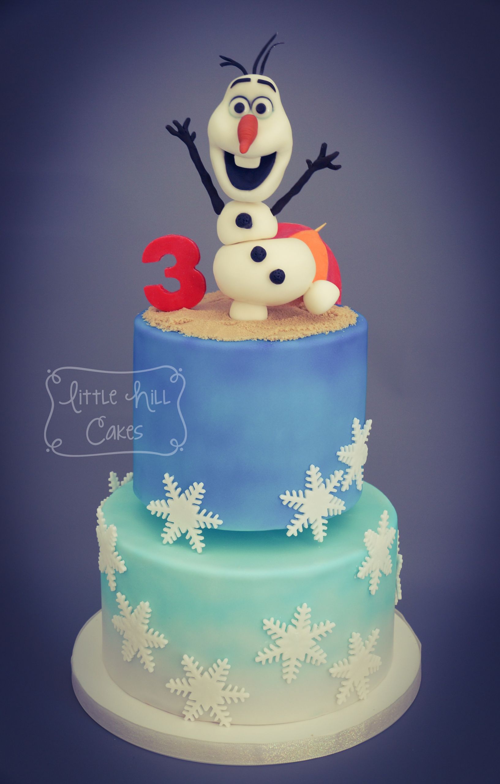 Olaf Birthday Cake
 ‘Olaf in Summer’ 3rd Birthday Cake