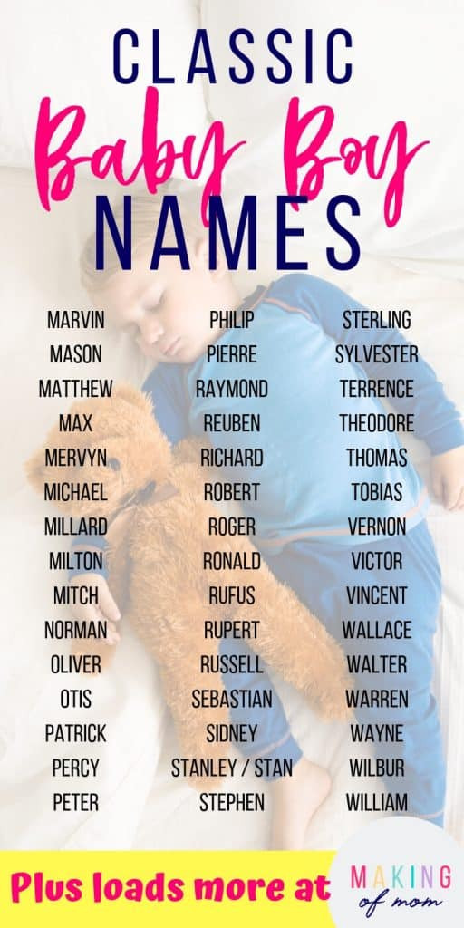 Old Fashion Baby Girl Names
 100 Old Fashioned Baby Boy Names Making a eback in