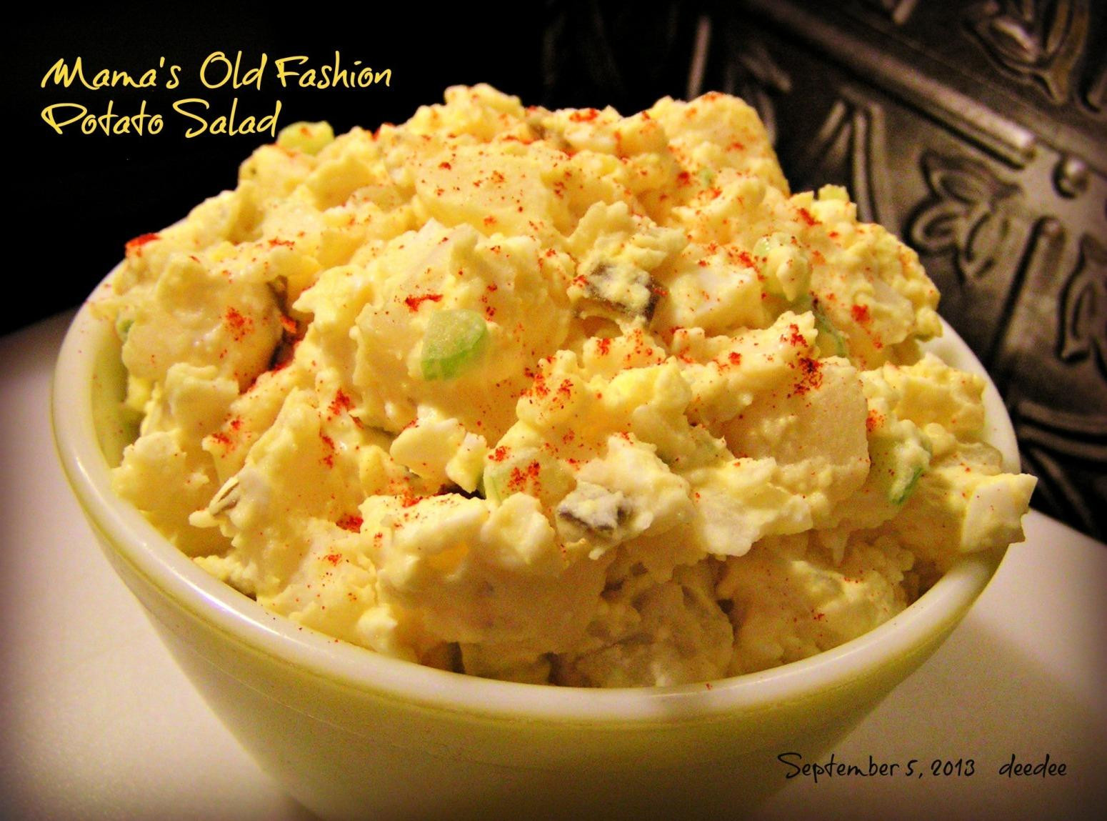 Old Fashioned Potato Salad
 Mama s Old Fashioned Potato Salad Dee Dee s Recipe 2